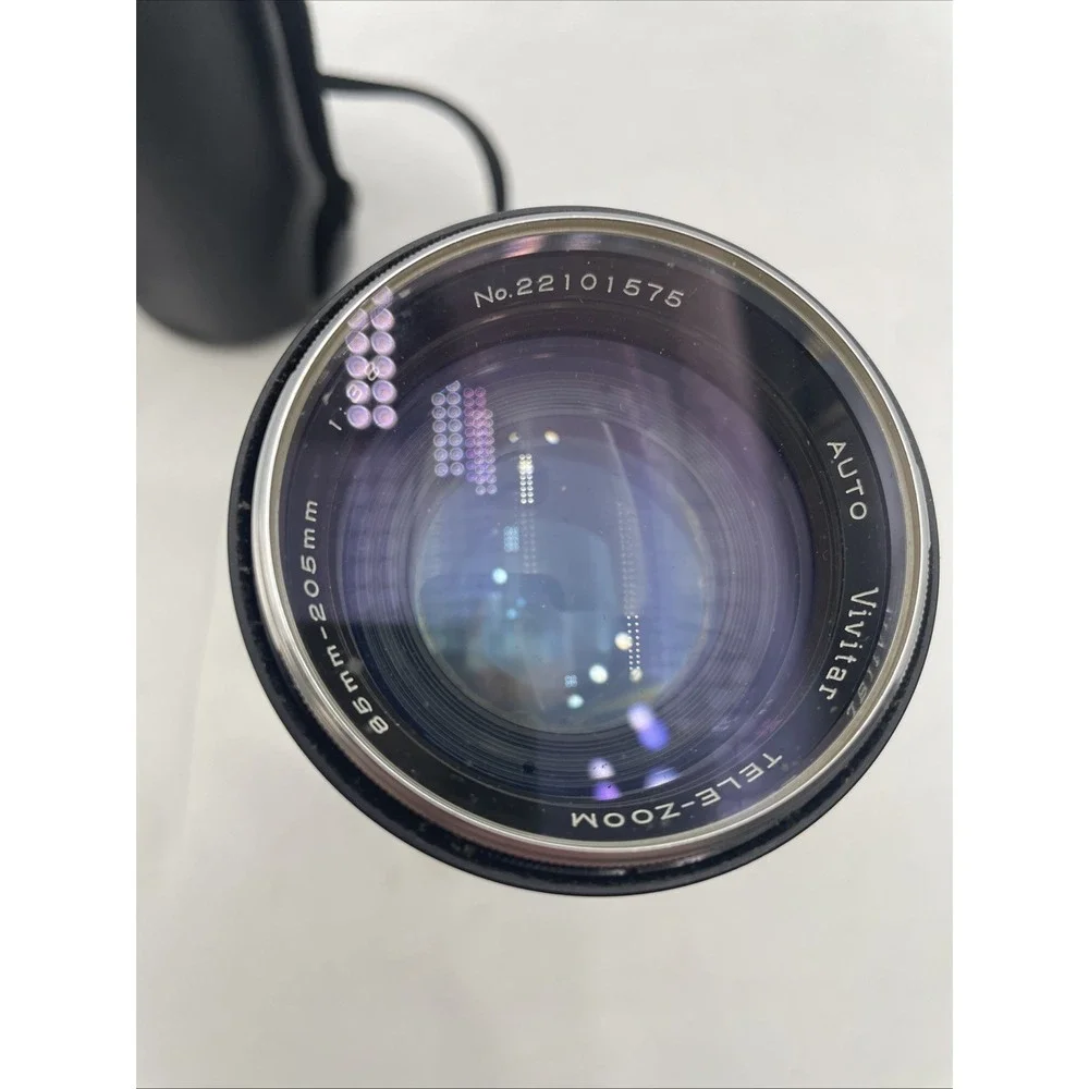 VIVITAR 85-205mm 1:3.8  Auto Tele Zoom Camera Lens #22101575